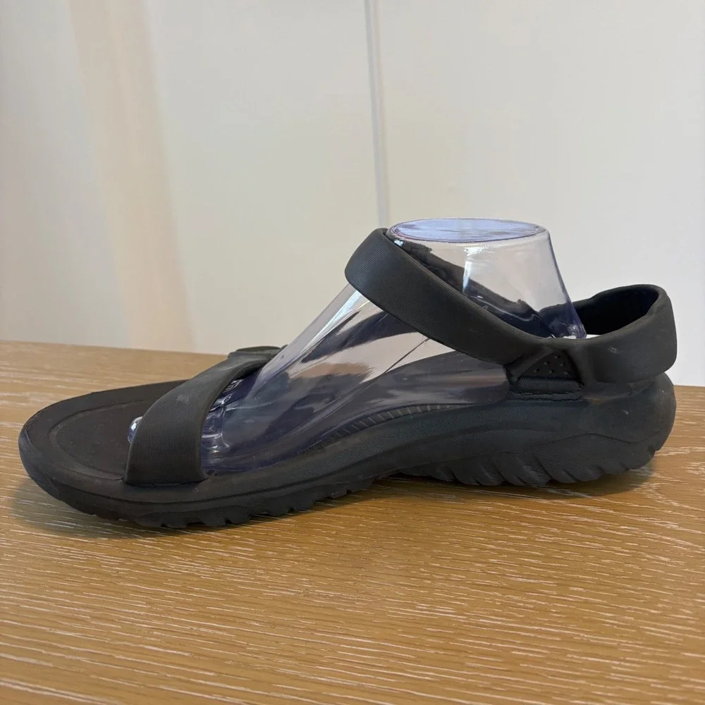Teva‎ Hurricane Drift Sandals Mens Black Lightweight Water Friendly Size 12
